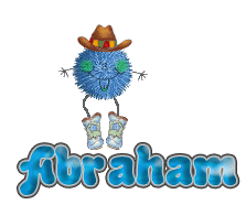 Nombre animado Abraham 01