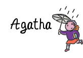 Nombre animado Agatha 01