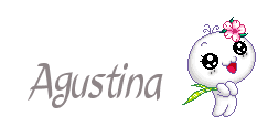 Nombre animado Agustina 05