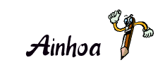 Nombre animado Ainhoa 06