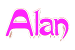 Nombre animado Alan 06