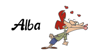 Nombre animado Alba 08