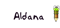 Nombre animado Aldana 05