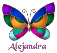 Nombre animado Alejandra 01