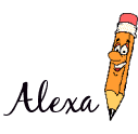 Nombre animado Alexa 09