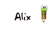 Nombre animado Alix 06