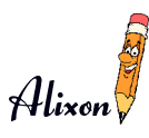 Nombre animado Alixon 08