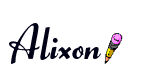 Nombre animado Alixon 09