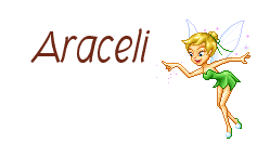 Nombre animado Araceli 14