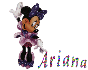 Nombre animado Ariana 03
