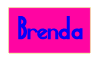 Nombre animado Brenda 07