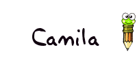 Nombre animado Camila 06
