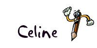 Nombre animado Celine 05
