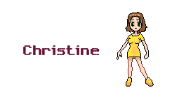 Nombre animado Christine 02