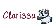 Nombre animado Clarissa 01