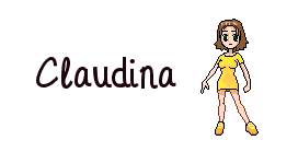 Nombre animado Claudina 04