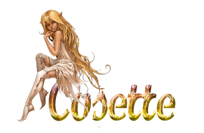 Nombre animado Cosette 01
