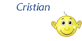 Nombre animado Cristian 01