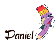 Nombre animado Daniel 13