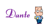 Nombre animado Dante 03