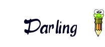 Nombre animado Darling 04