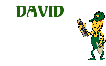 Nombre animado David 08