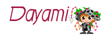 Nombre animado Dayami 03
