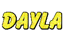Nombre animado Dayla 09