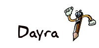 Nombre animado Dayra 06