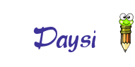 Nombre animado Daysi 01