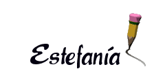 Nombre animado Estefania 02