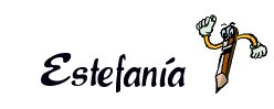 Nombre animado Estefania 04
