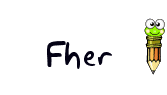 Nombre animado Fher 05