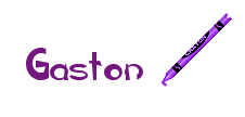Nombre animado Gaston 06