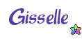 Nombre animado Gisselle 07