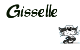 Nombre animado Gisselle 18