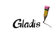 Nombre animado Gladis 04