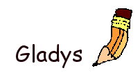 Nombre animado Gladys 01