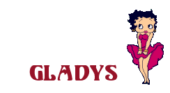 Nombre animado Gladys 23