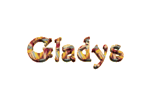 Nombre animado Gladys 28