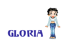 Nombre animado Gloria 01
