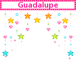 Nombre animado Guadalupe 27