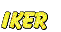 Nombre animado Iker 09