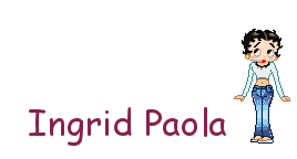 Descarga el nombre animado de Ingrid Paola, download la firma animada de  Ingrid Paola