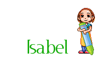 Nombre animado Isabel 06