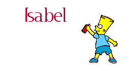 Nombre animado Isabel 09