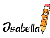 Nombre animado Isabella 02