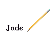 Nombre animado Jade 08