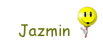 Nombre animado Jazmin 09