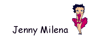 Nombre animado Jenny Milena 09